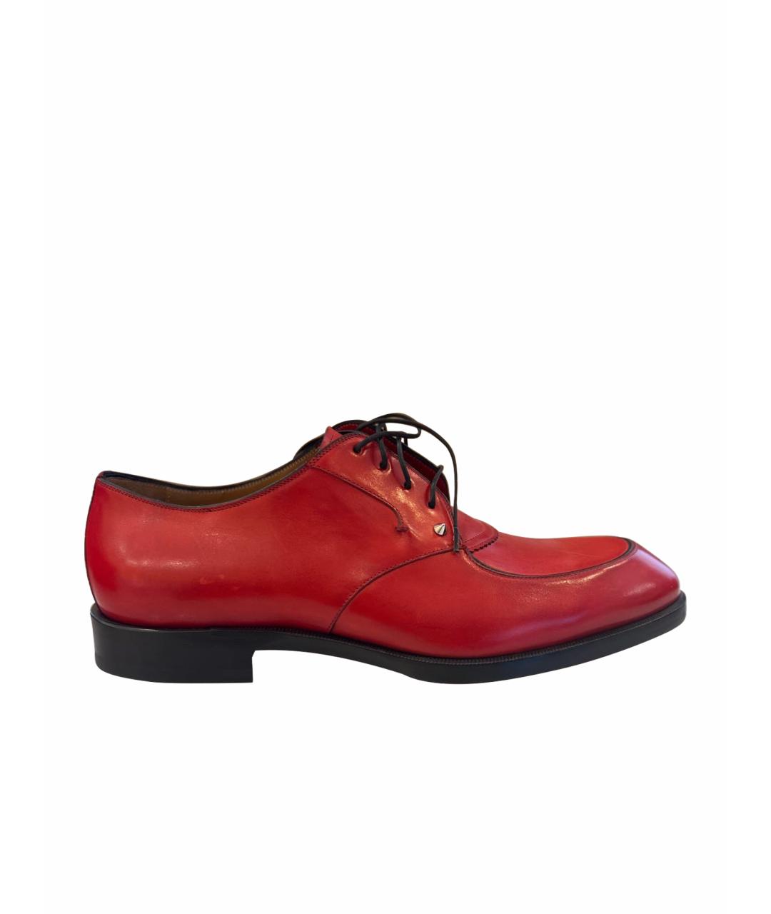 CHRISTIAN LOUBOUTIN Красные кожаные туфли, фото 1