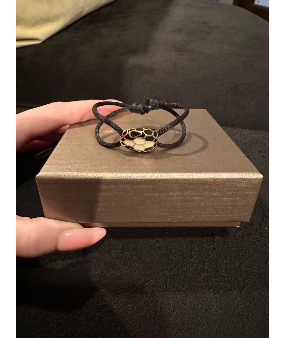 BVLGARI Черный браслет, фото 6