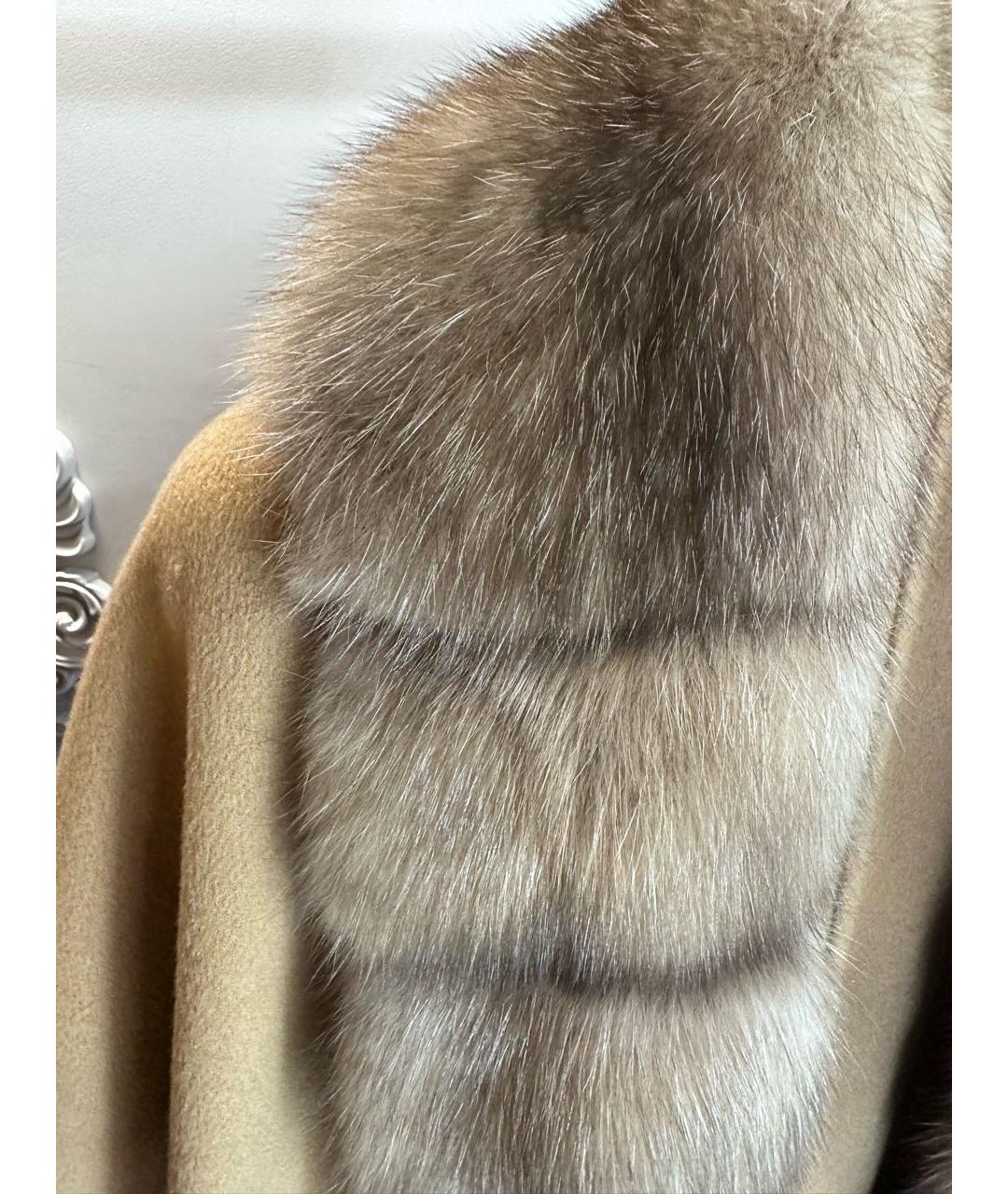 NELLO SANTI Коричневое кашемировое пальто, фото 5