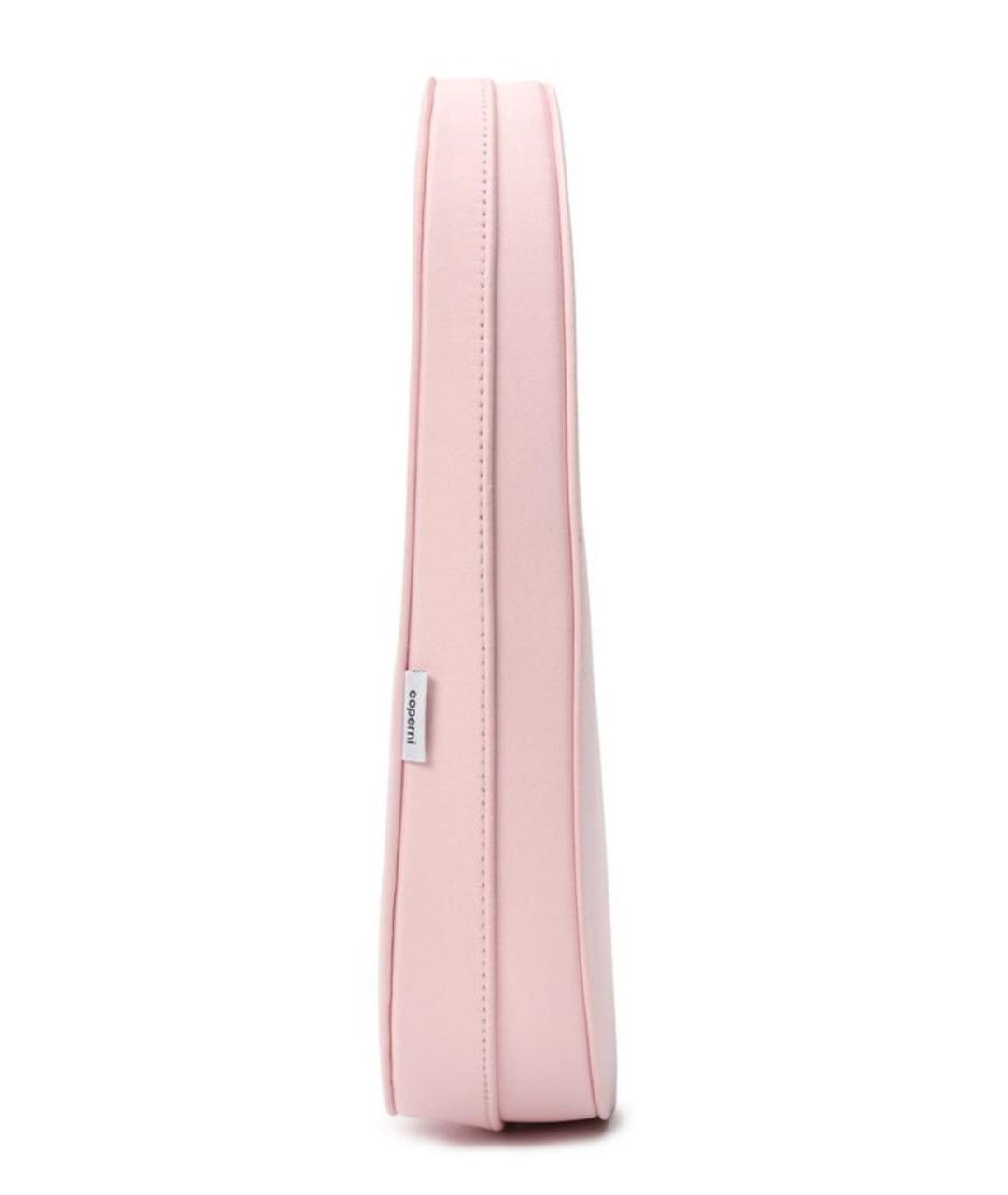 COPERNI Розовая шелковая сумка с короткими ручками, фото 3