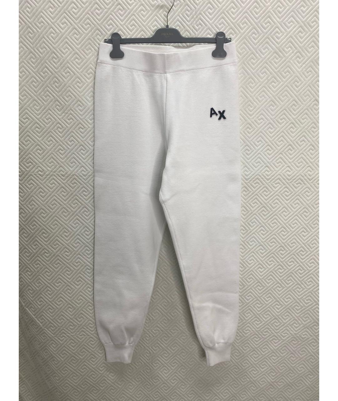 ARMANI EXCHANGE Белый хлопковый костюм с брюками, фото 2