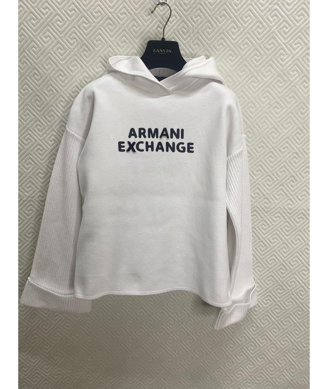 ARMANI EXCHANGE Белый хлопковый костюм с брюками, фото 9