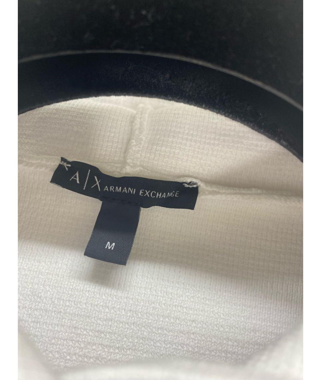 ARMANI EXCHANGE Белый хлопковый костюм с брюками, фото 3