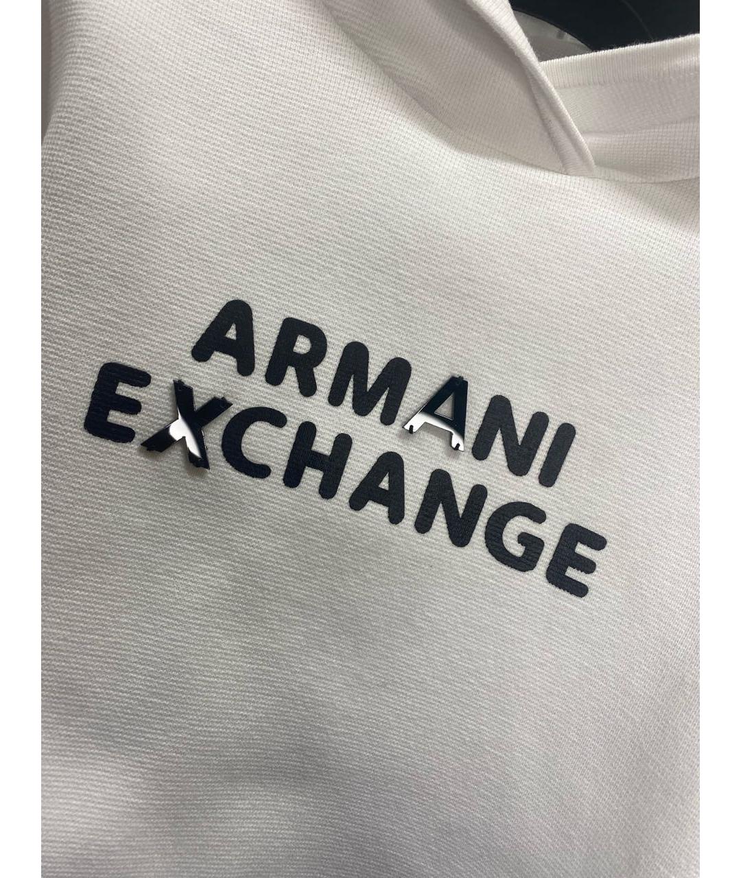 ARMANI EXCHANGE Белый хлопковый костюм с брюками, фото 4