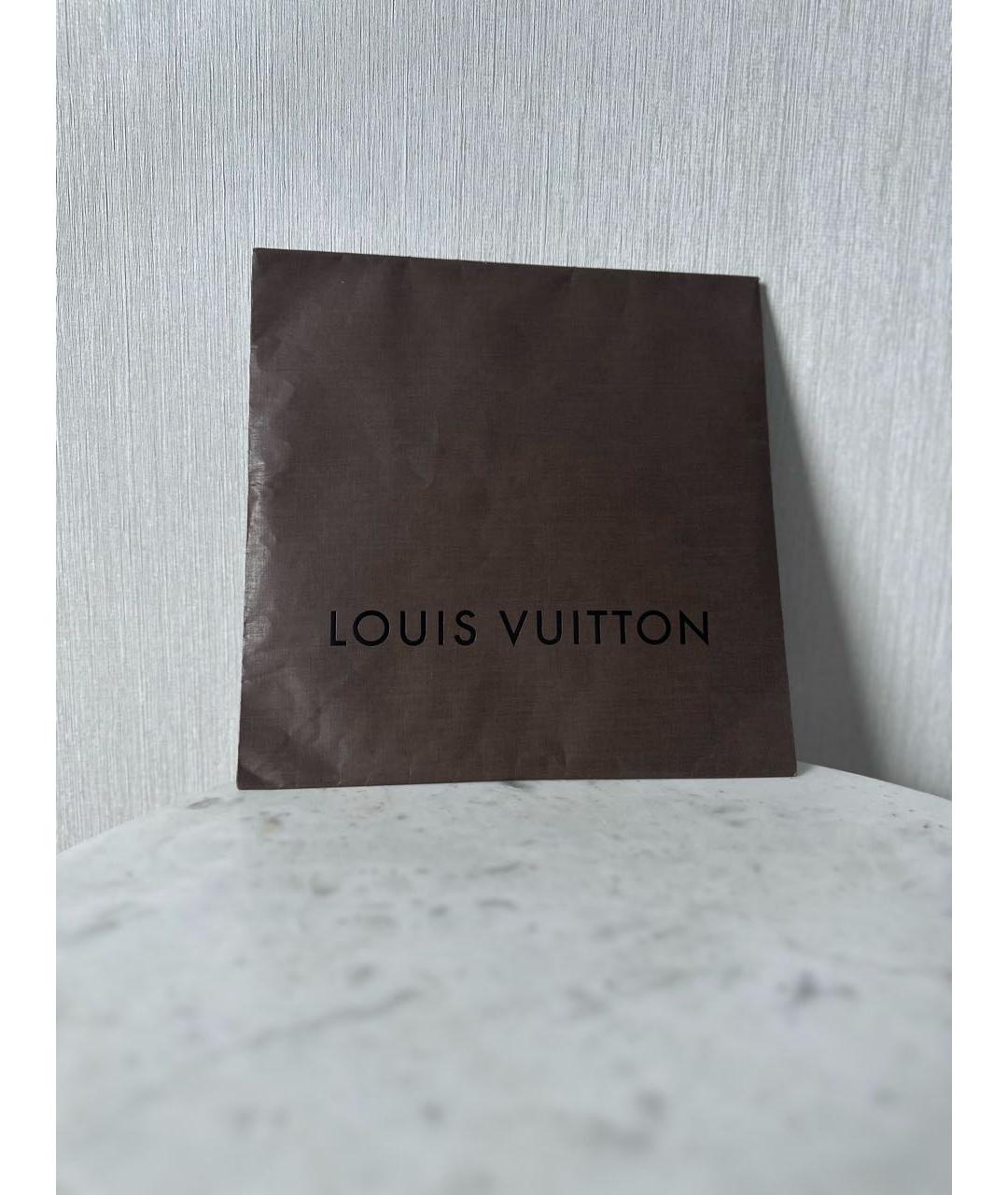 LOUIS VUITTON PRE-OWNED Темно-синяя кашемировая шапка, фото 2