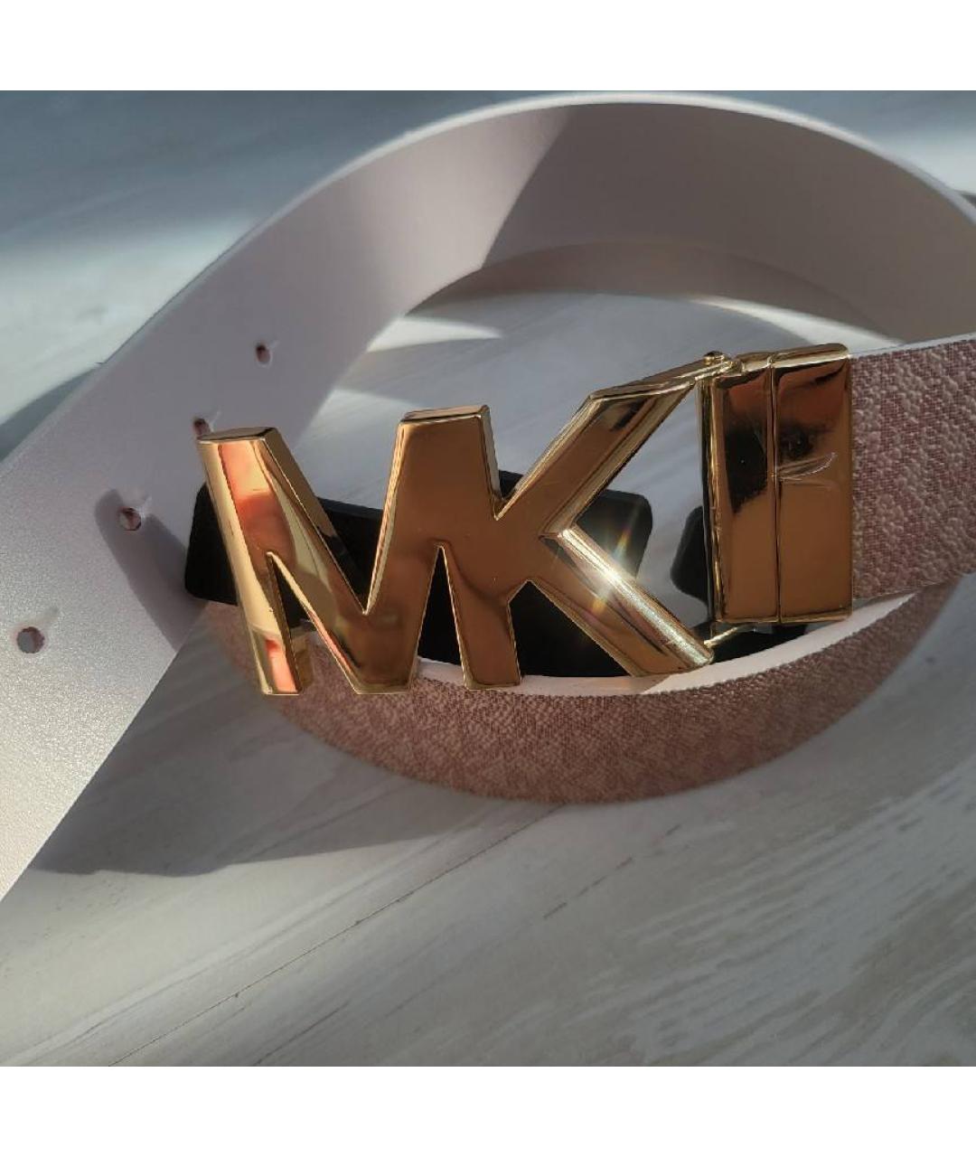 MICHAEL KORS Розовый ремень, фото 3