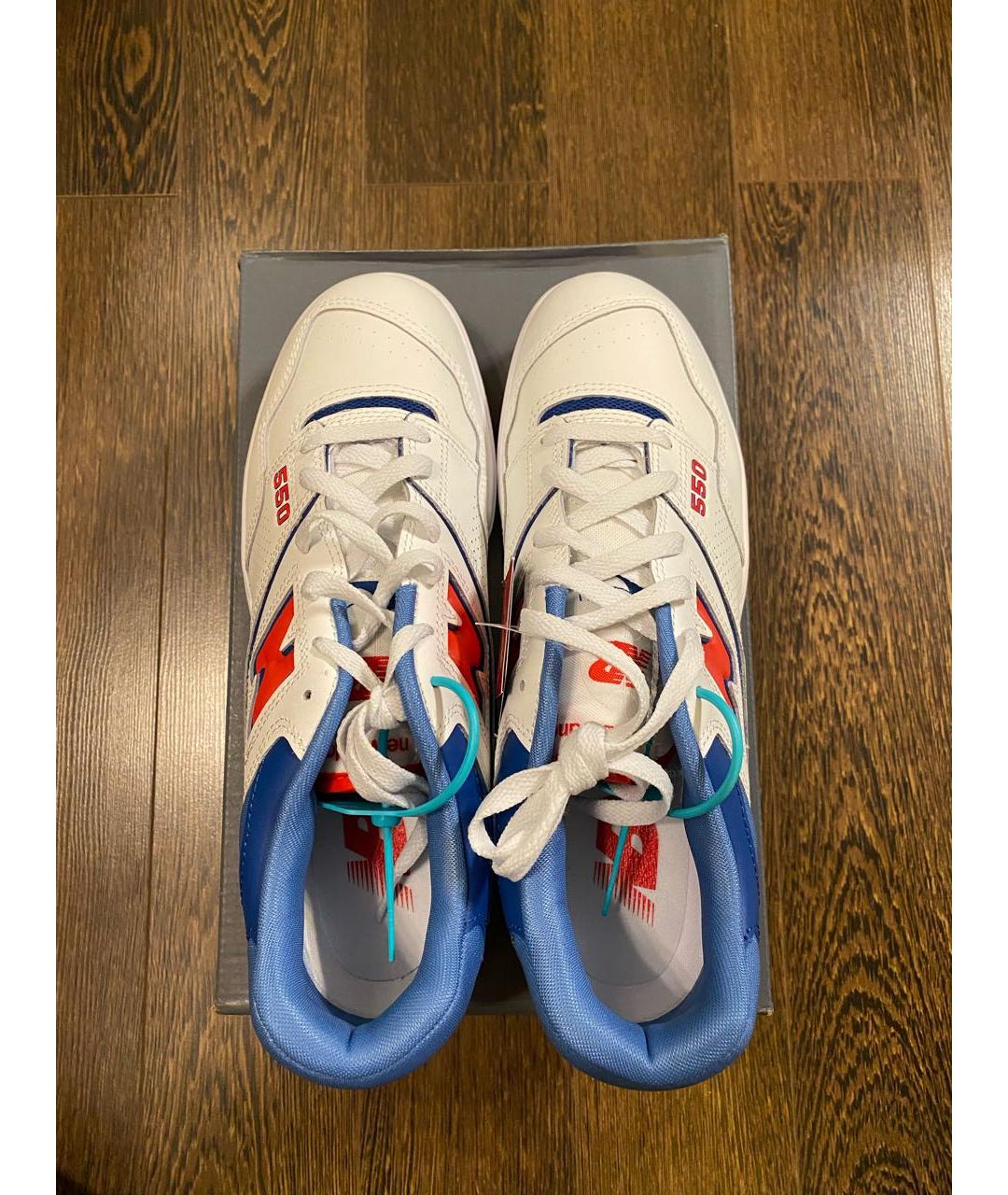 NEW BALANCE Мульти кожаные низкие кроссовки / кеды, фото 2