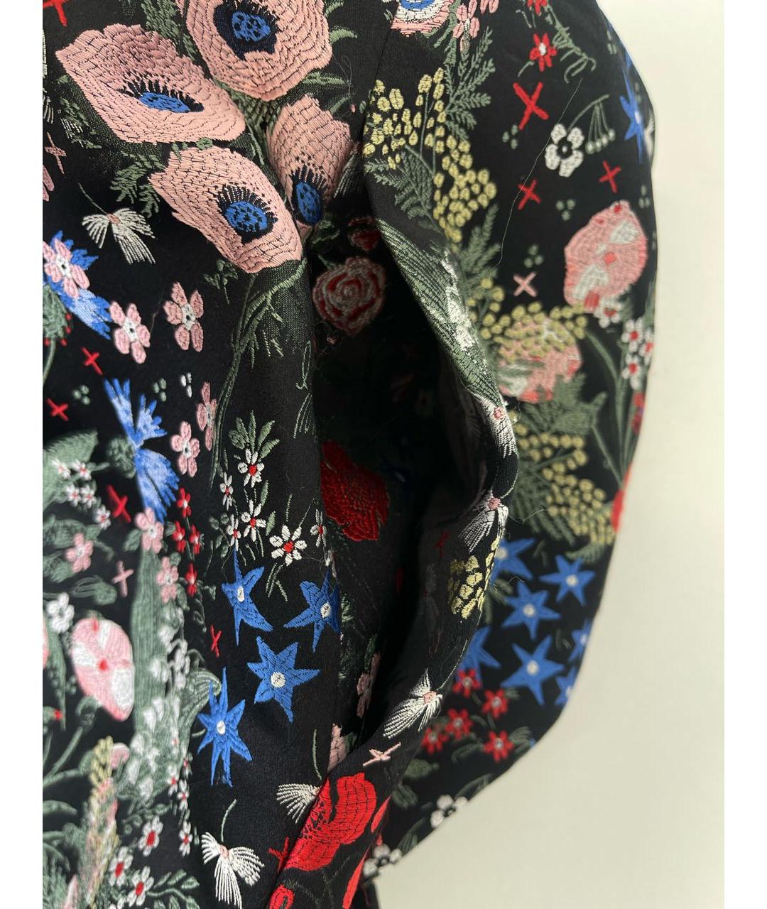 VALENTINO Мульти хлопковая юбка макси, фото 7