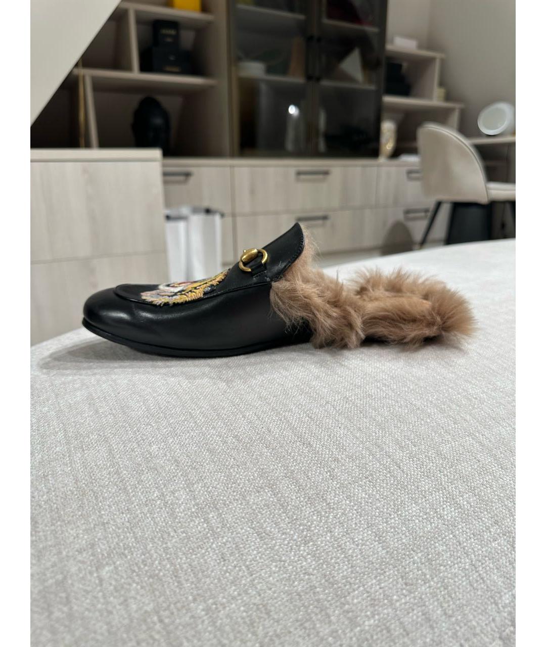 GUCCI Мульти кожаные лоферы, фото 5