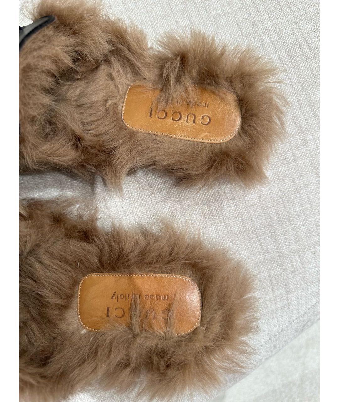GUCCI Мульти кожаные лоферы, фото 4