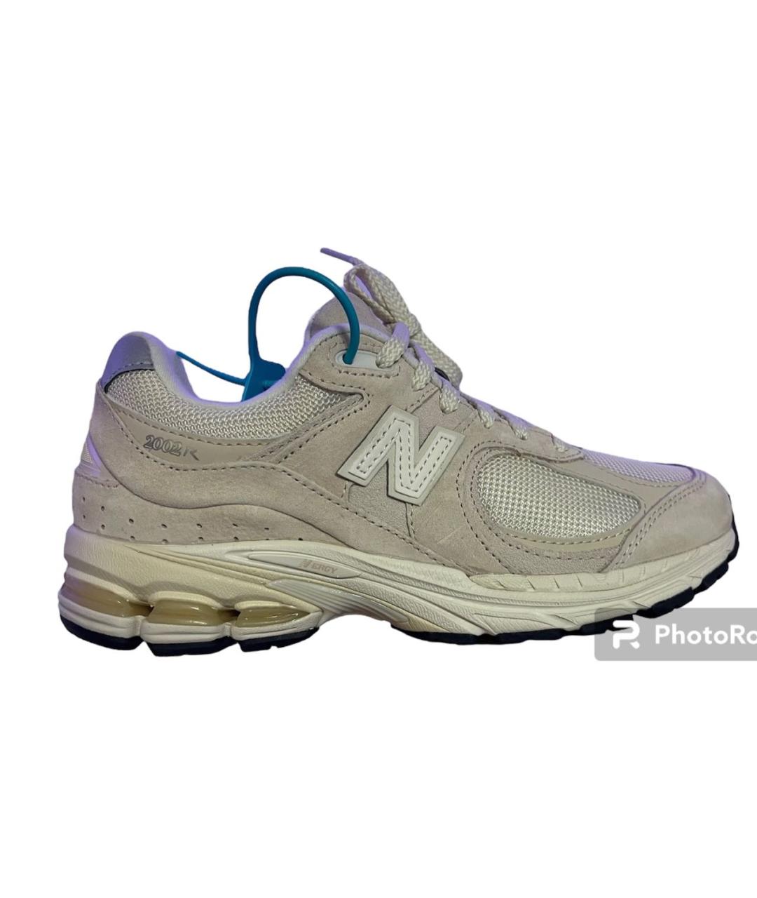 NEW BALANCE Бежевые замшевые кроссовки, фото 6