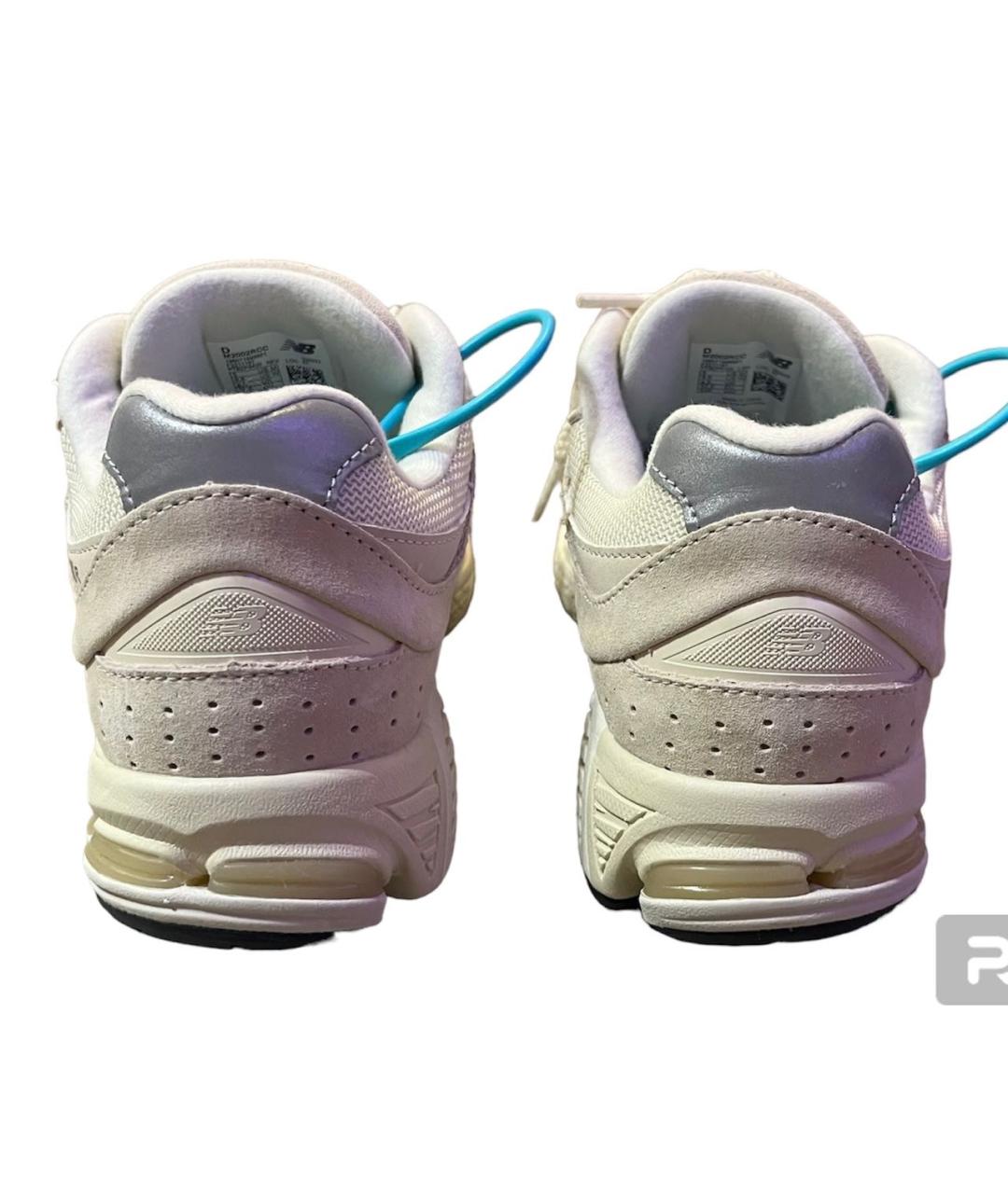 NEW BALANCE Бежевые замшевые кроссовки, фото 4