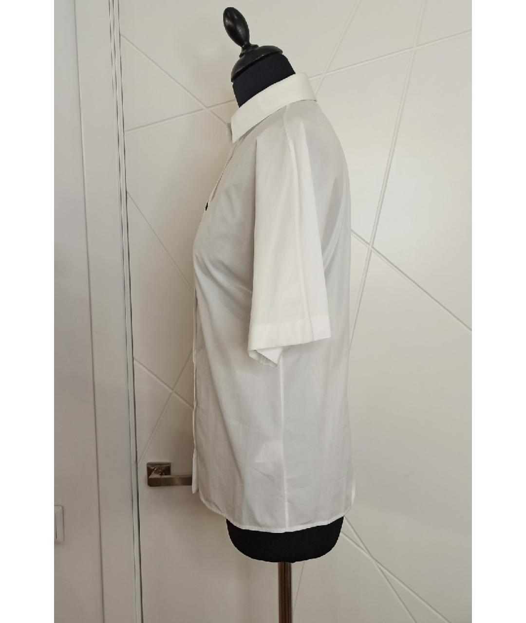 DOLCE&GABBANA Белая хлопковая рубашка, фото 2