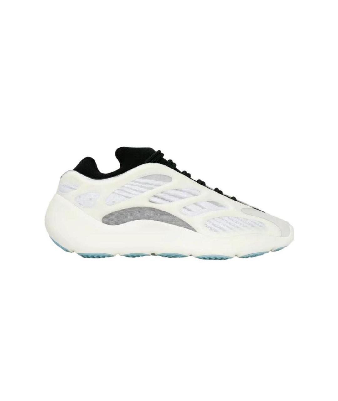 ADIDAS YEEZY Бежевые низкие кроссовки / кеды, фото 1