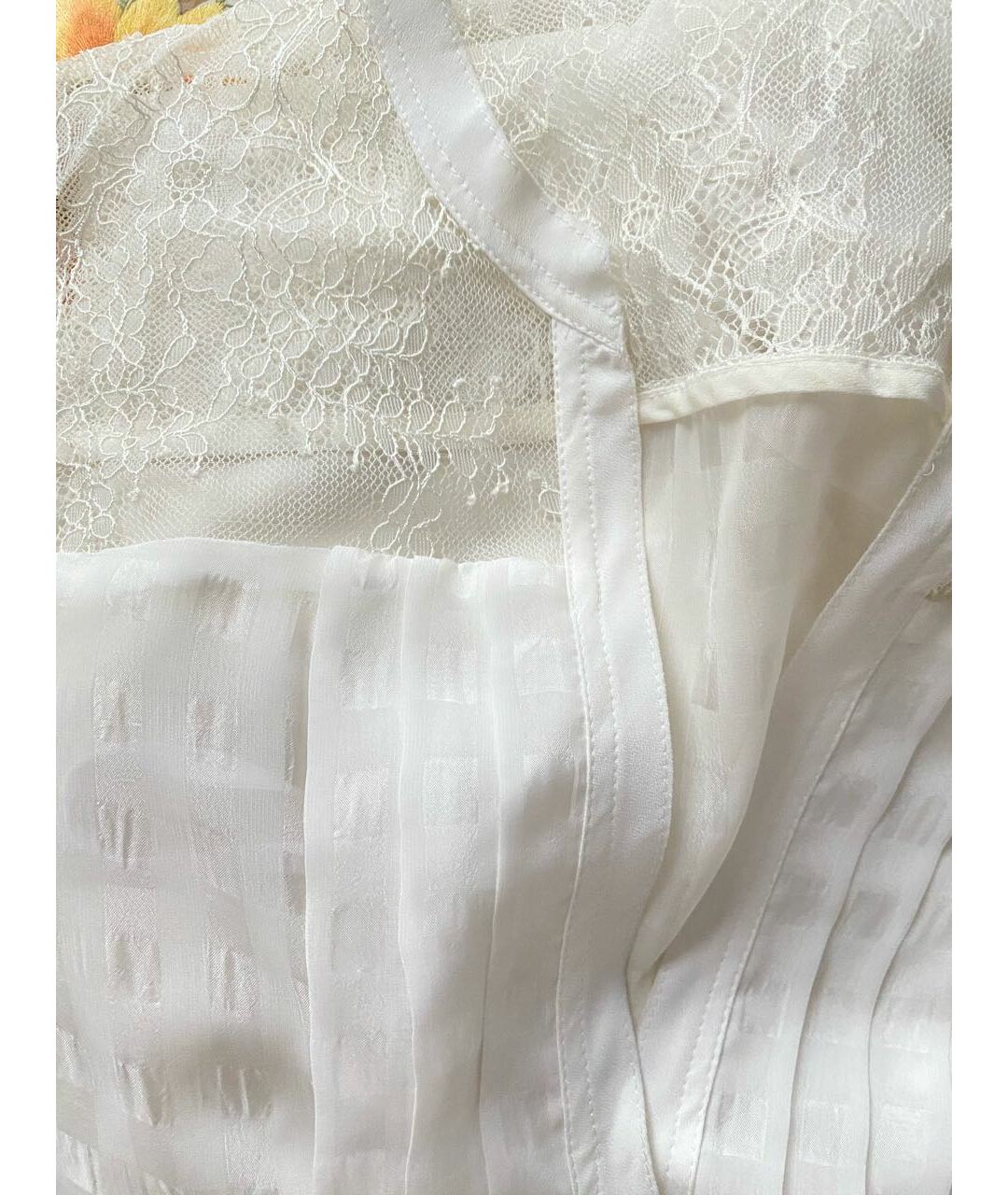 SANDRO Белое полиэстеровое повседневное платье, фото 4