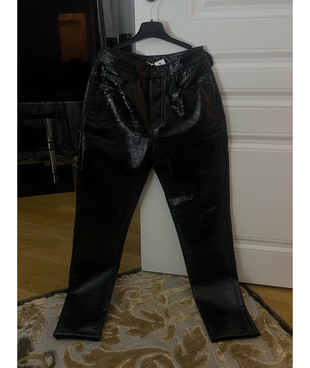 SAINT LAURENT Черные брюки узкие, фото 6