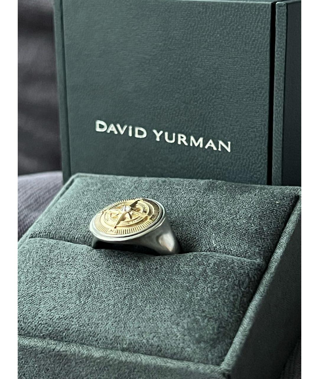 David Yurman Мульти серебряное кольцо, фото 3