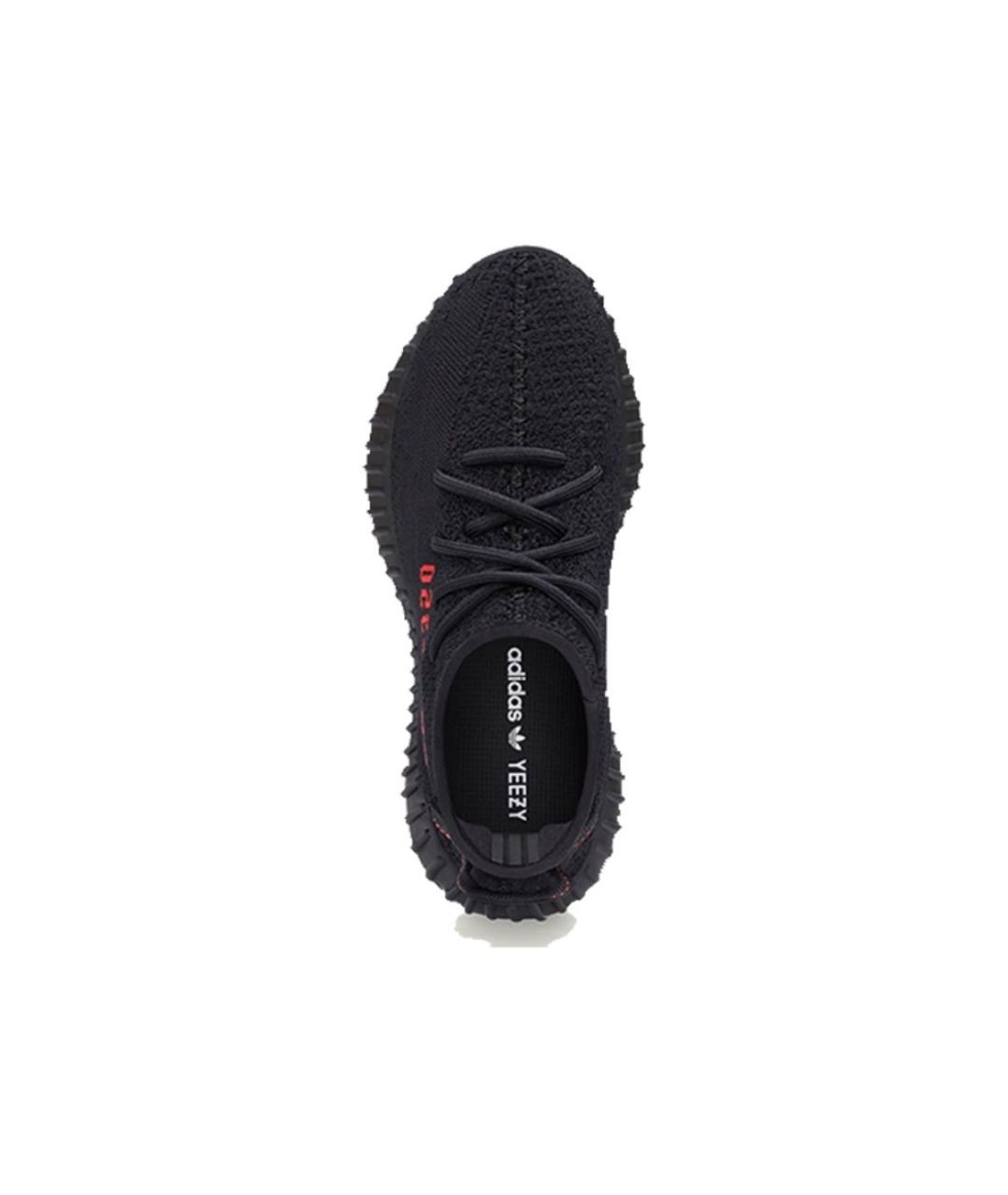 ADIDAS YEEZY Черные низкие кроссовки / кеды, фото 3