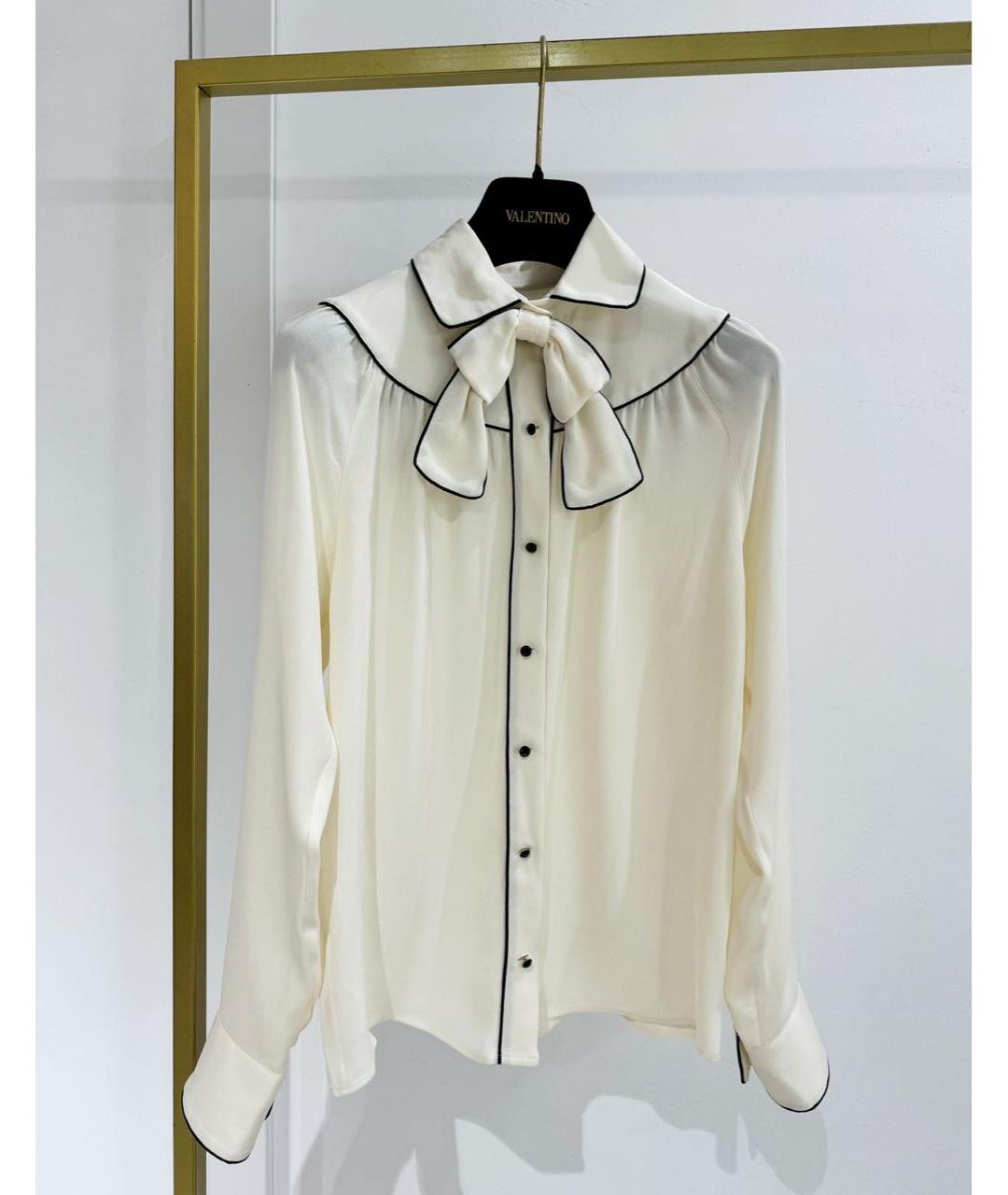 VALENTINO Бежевая блузы, фото 3