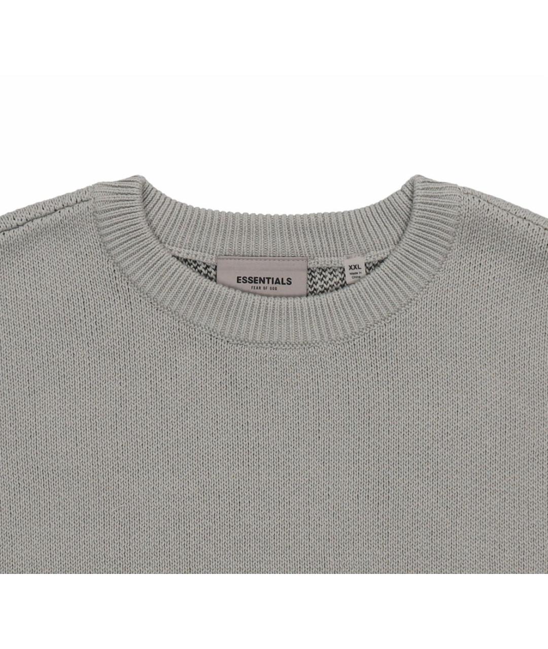 ESSENTIAL Серый джемпер / свитер, фото 3