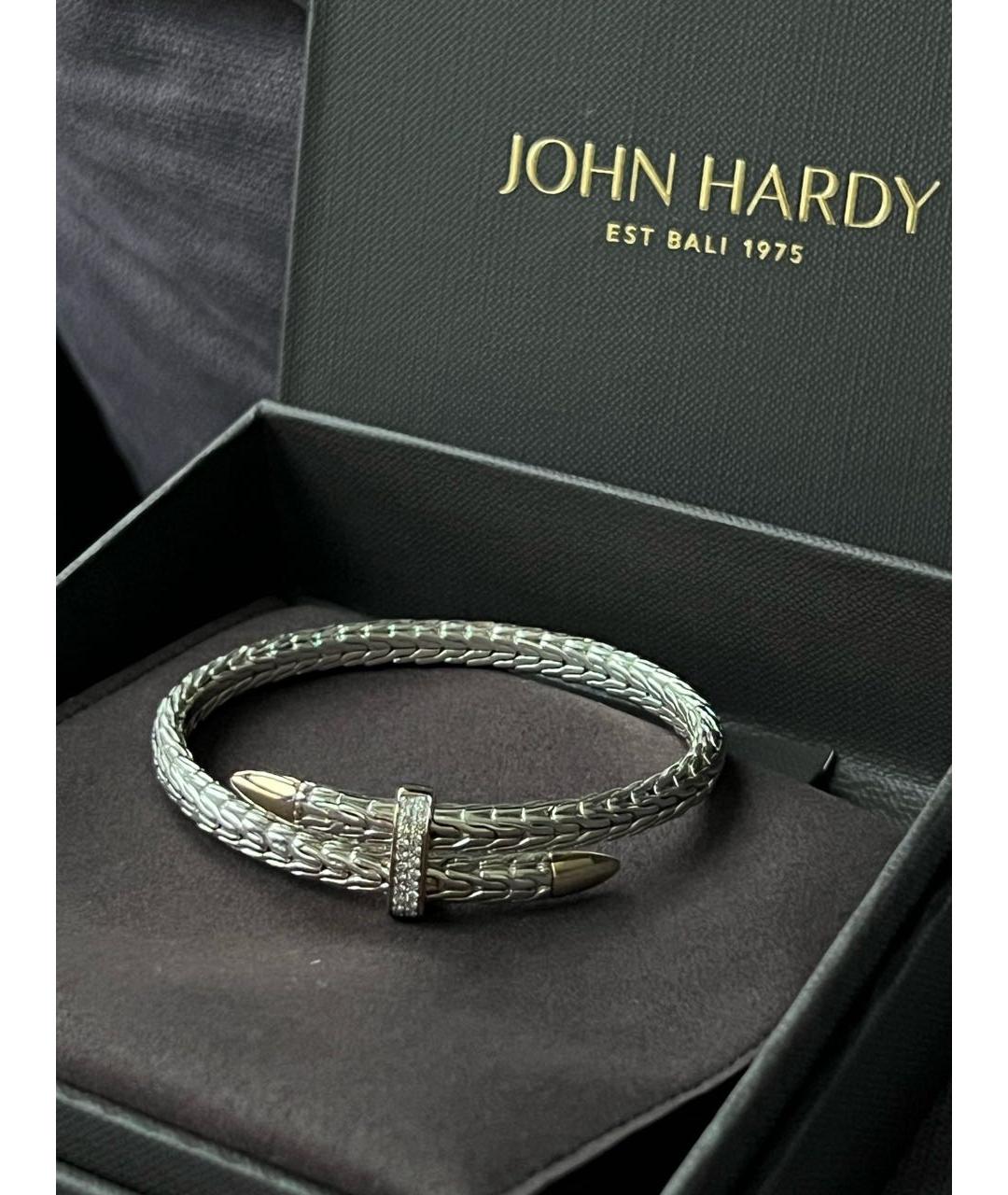 JOHN HARDY Белый серебряный браслет, фото 3