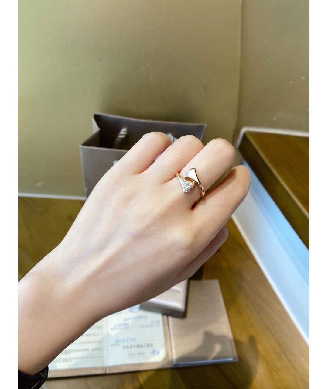 BVLGARI Золотое кольцо из розового золота, фото 6