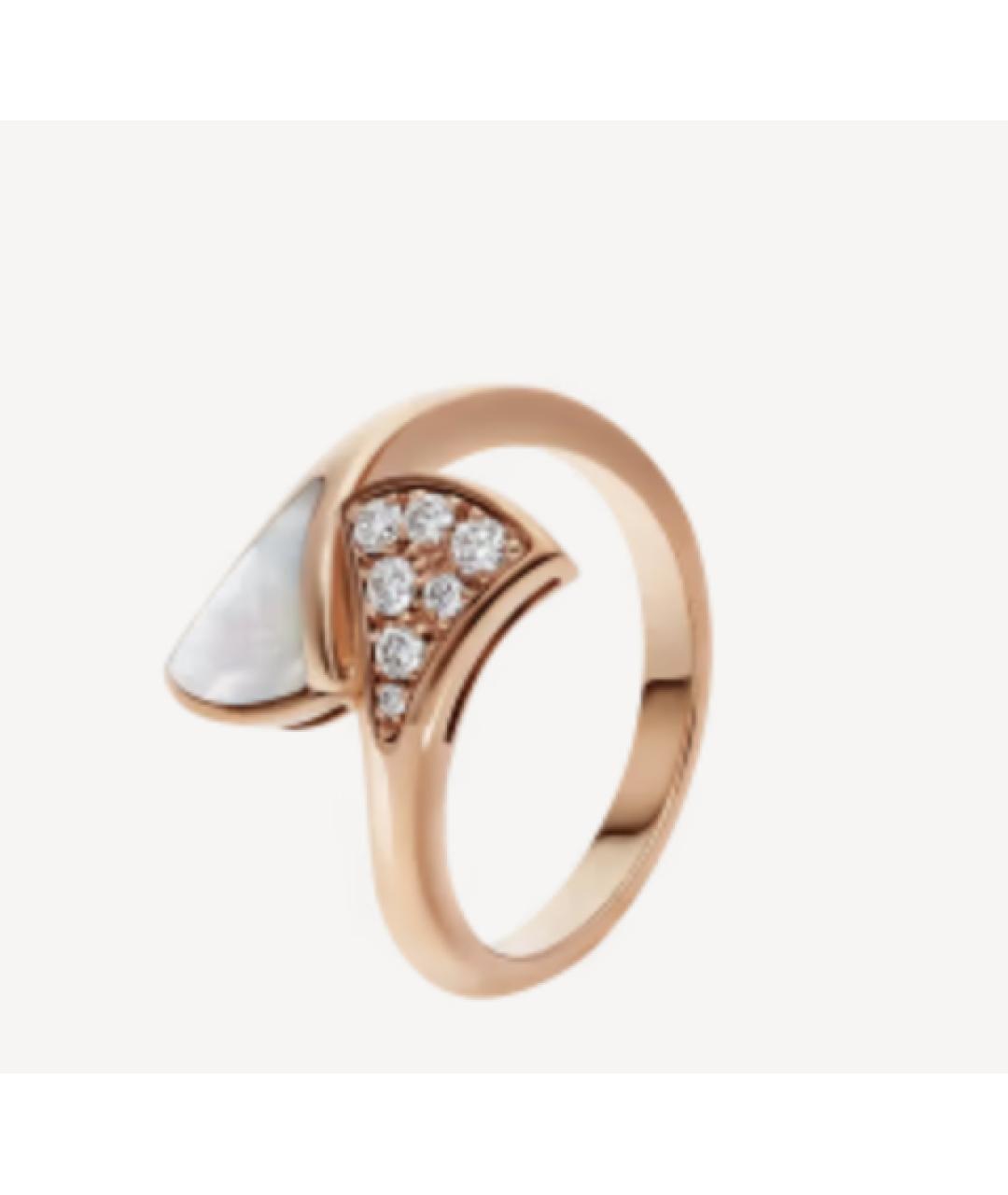 BVLGARI Золотое кольцо из розового золота, фото 7