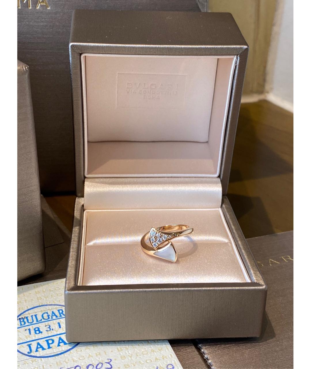 BVLGARI Золотое кольцо из розового золота, фото 2
