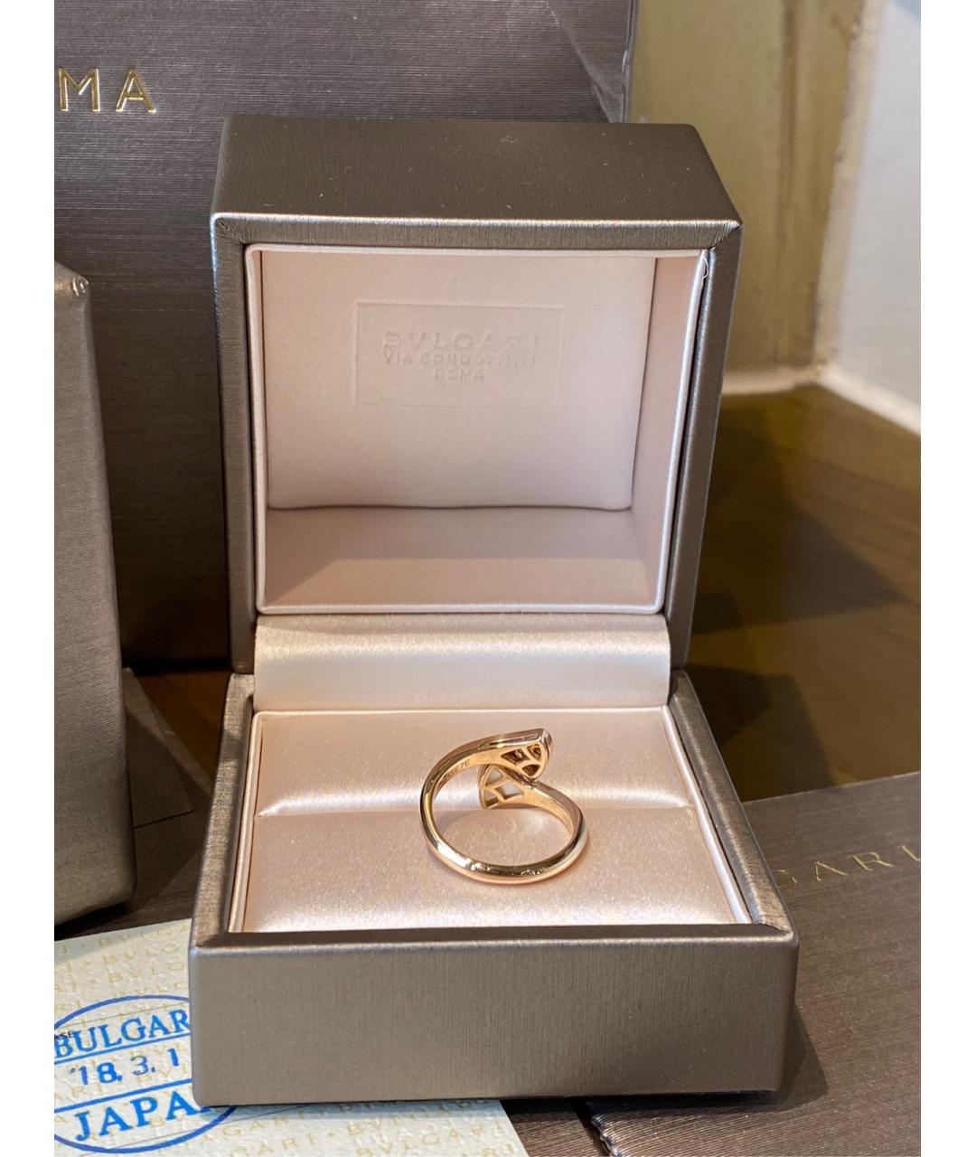 BVLGARI Золотое кольцо из розового золота, фото 4