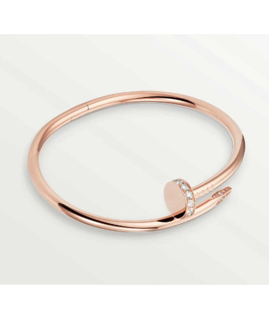 CARTIER Золотой браслет из розового золота, фото 7