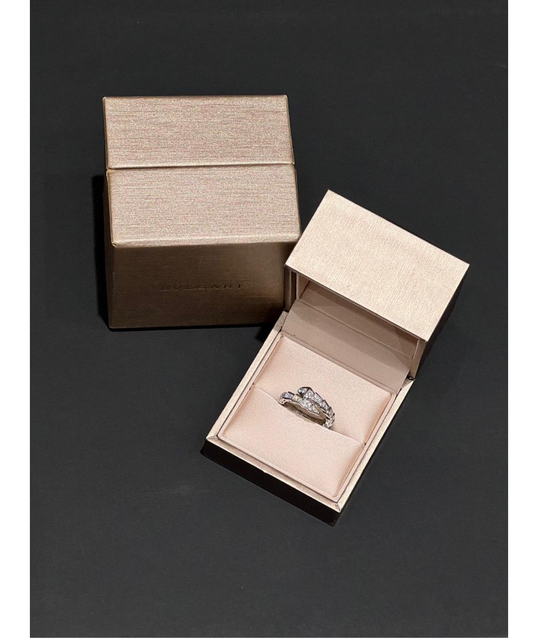 BVLGARI Серебряное кольцо из белого золота, фото 2