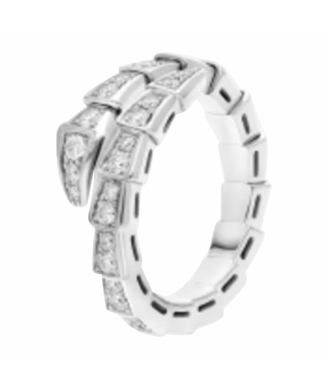 BVLGARI Серебряное кольцо из белого золота, фото 1