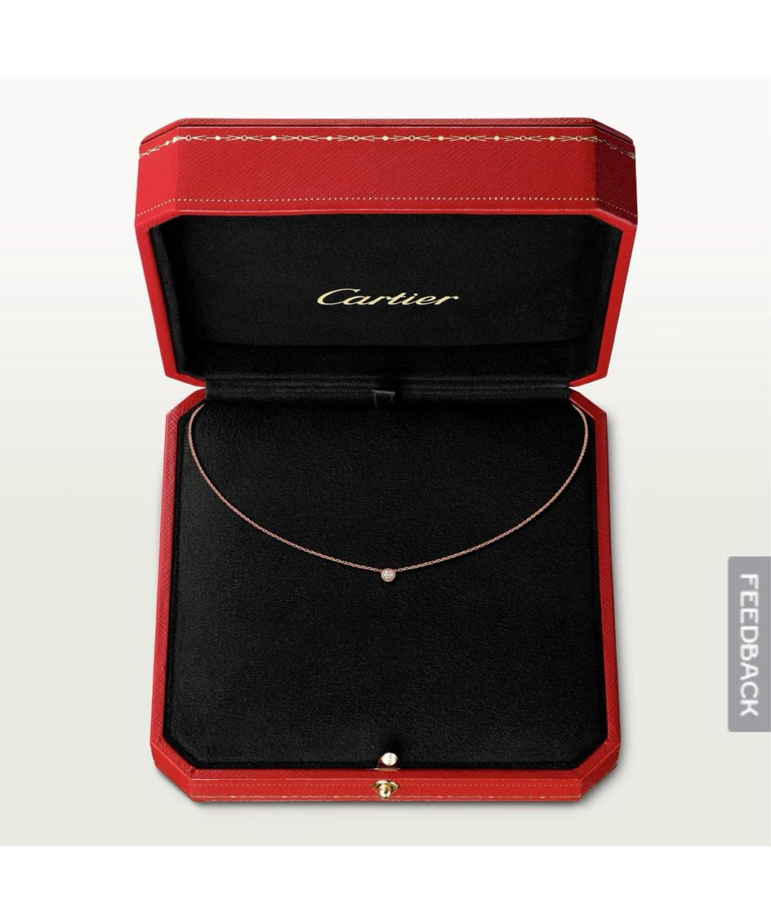 CARTIER Подвеска из розового золота, фото 3