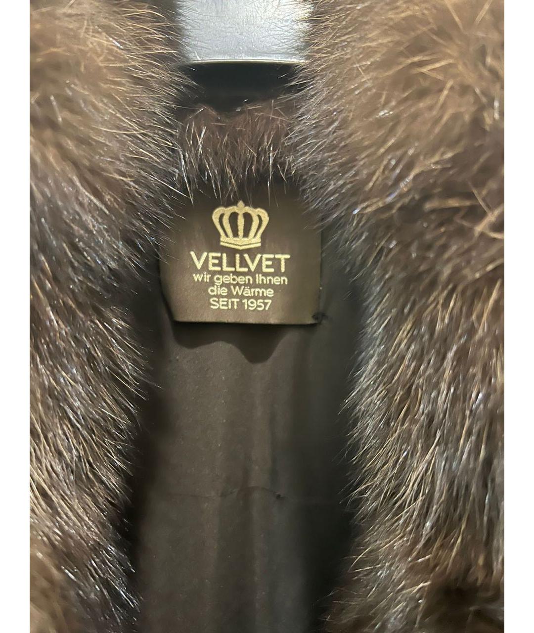 SOBOL Коричневая меховая шуба, фото 3