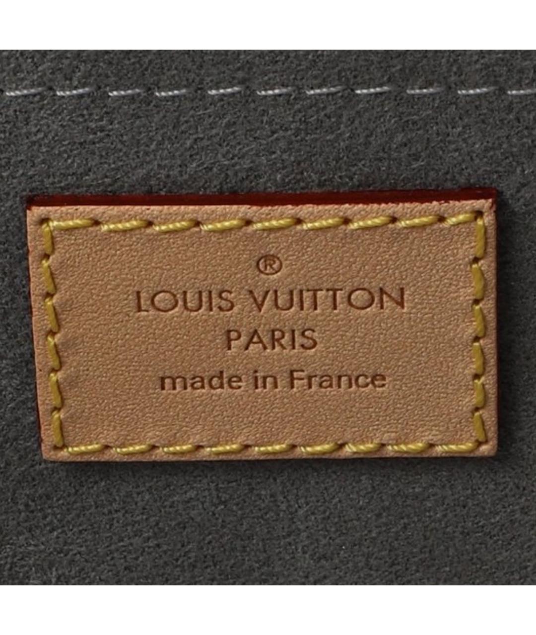 LOUIS VUITTON PRE-OWNED Серебрянный чемодан из лакированной кожи, фото 6