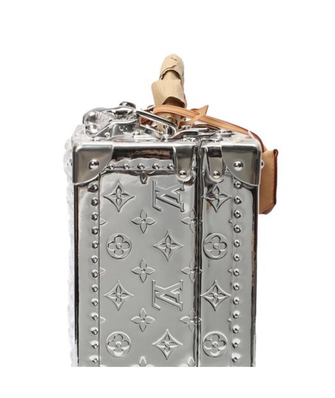 LOUIS VUITTON PRE-OWNED Серебрянный чемодан из лакированной кожи, фото 2