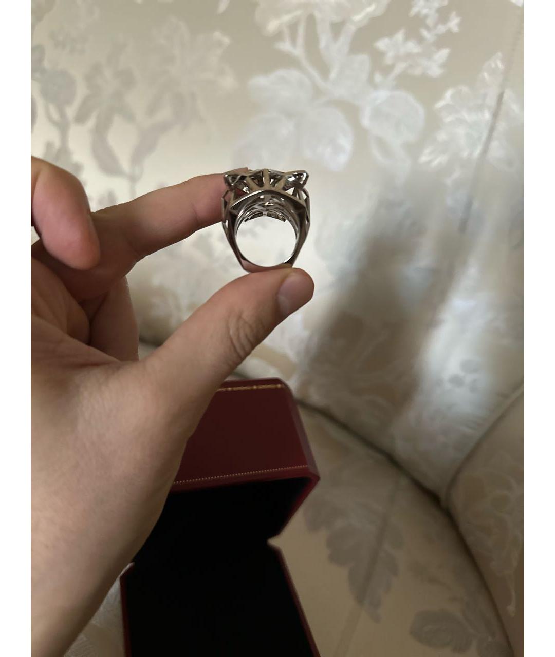 CARTIER Серебряное кольцо из белого золота, фото 3