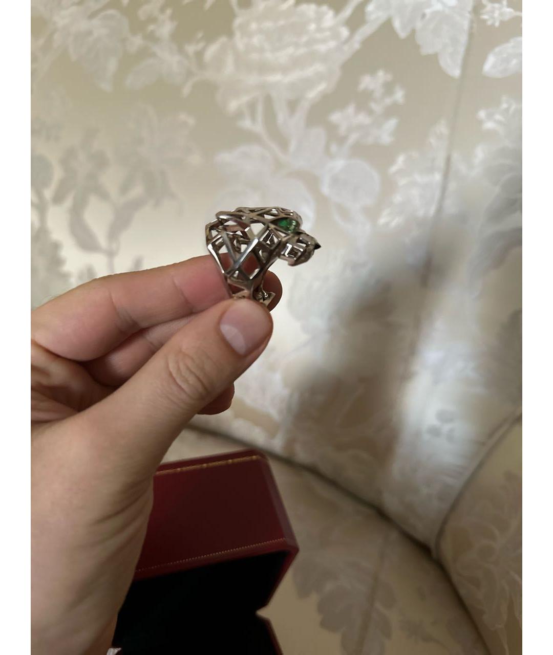 CARTIER Серебряное кольцо из белого золота, фото 2