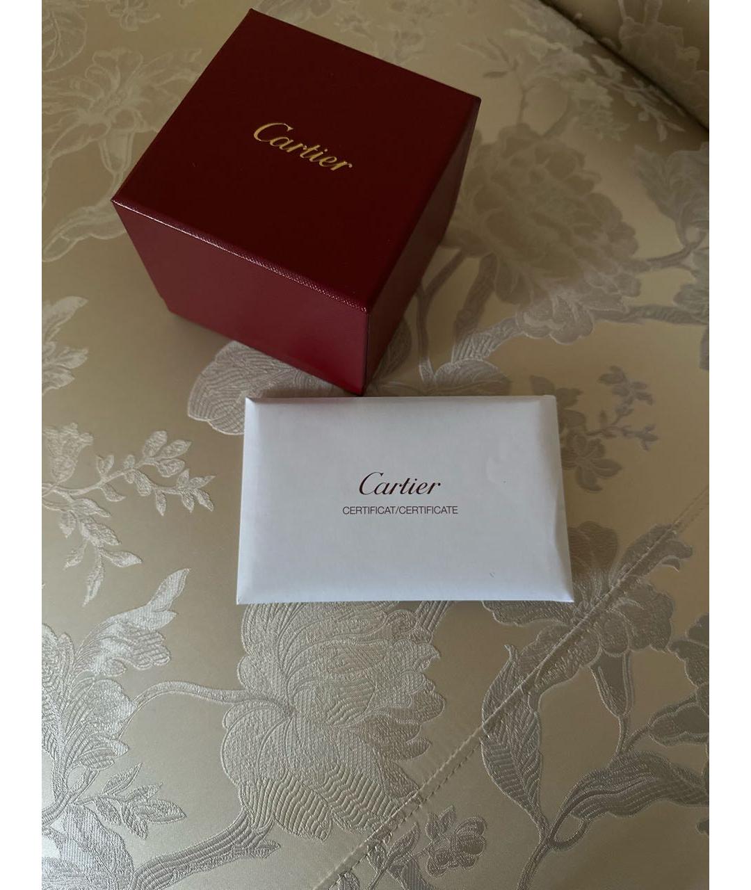 CARTIER Серебряное кольцо из белого золота, фото 6