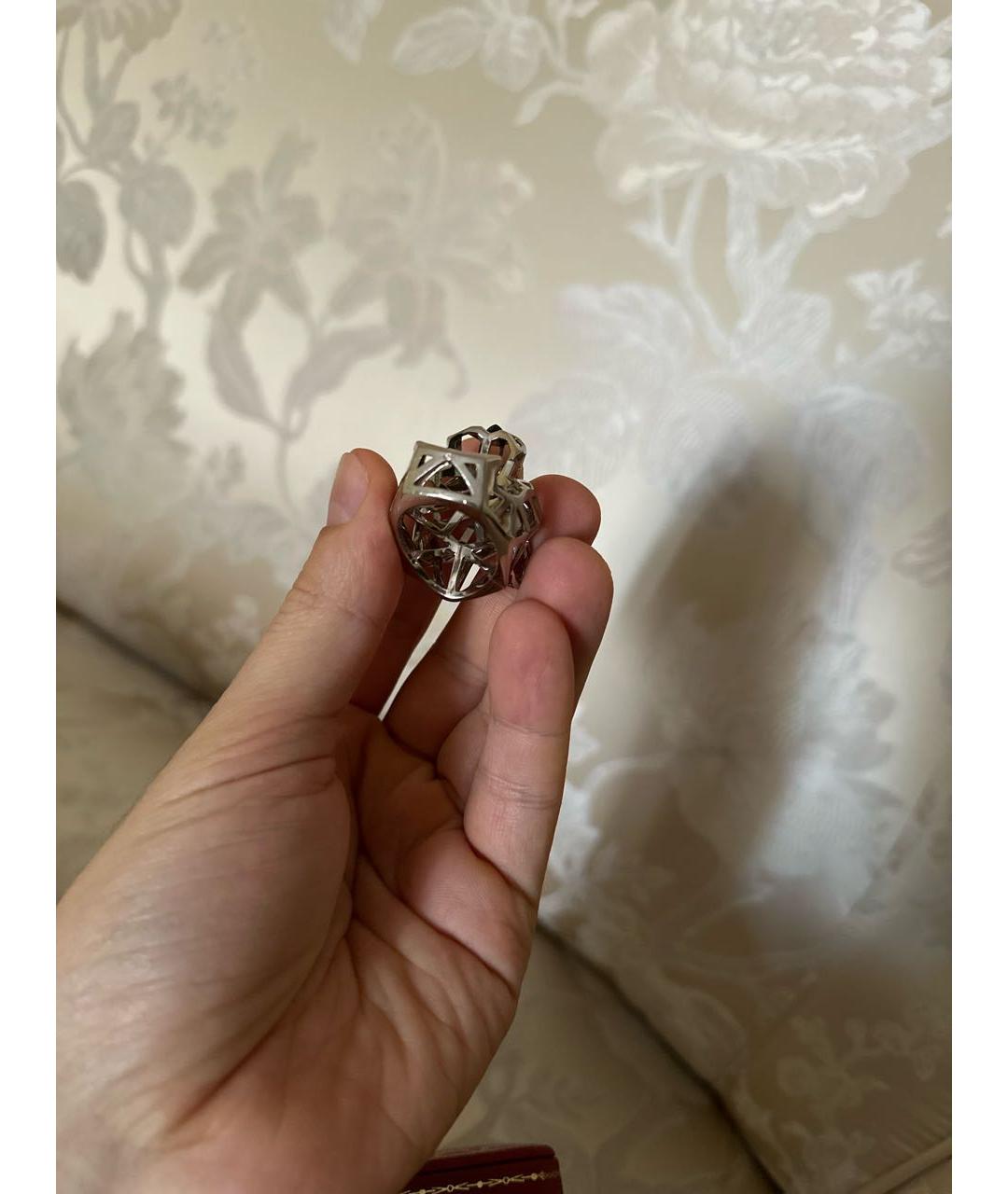 CARTIER Серебряное кольцо из белого золота, фото 5