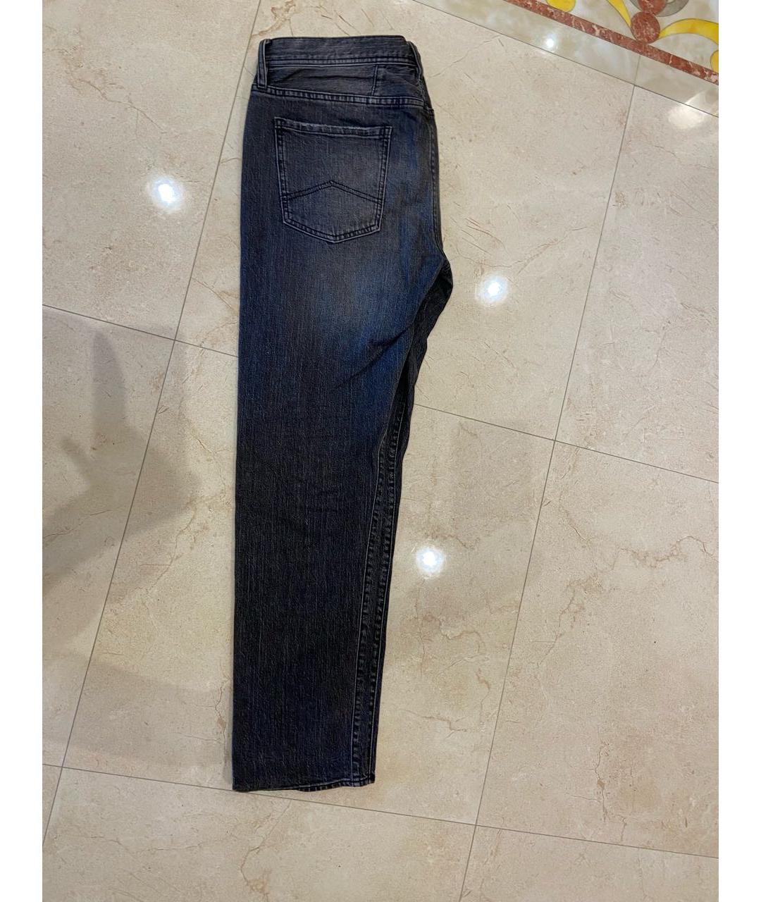 ARMANI EXCHANGE Антрацитовые прямые джинсы, фото 7