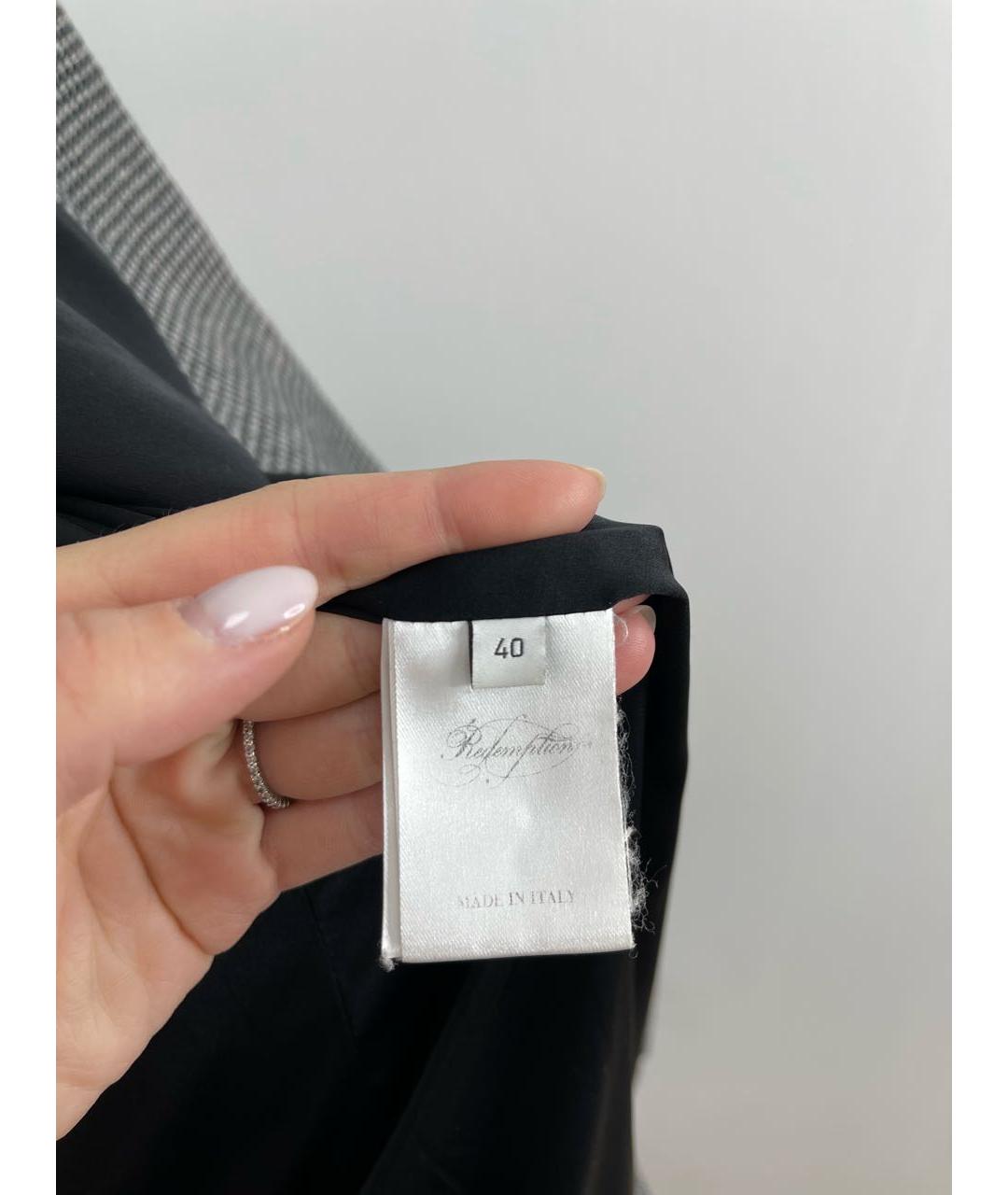 REDEMPTION Серый шерстяной жакет/пиджак, фото 6