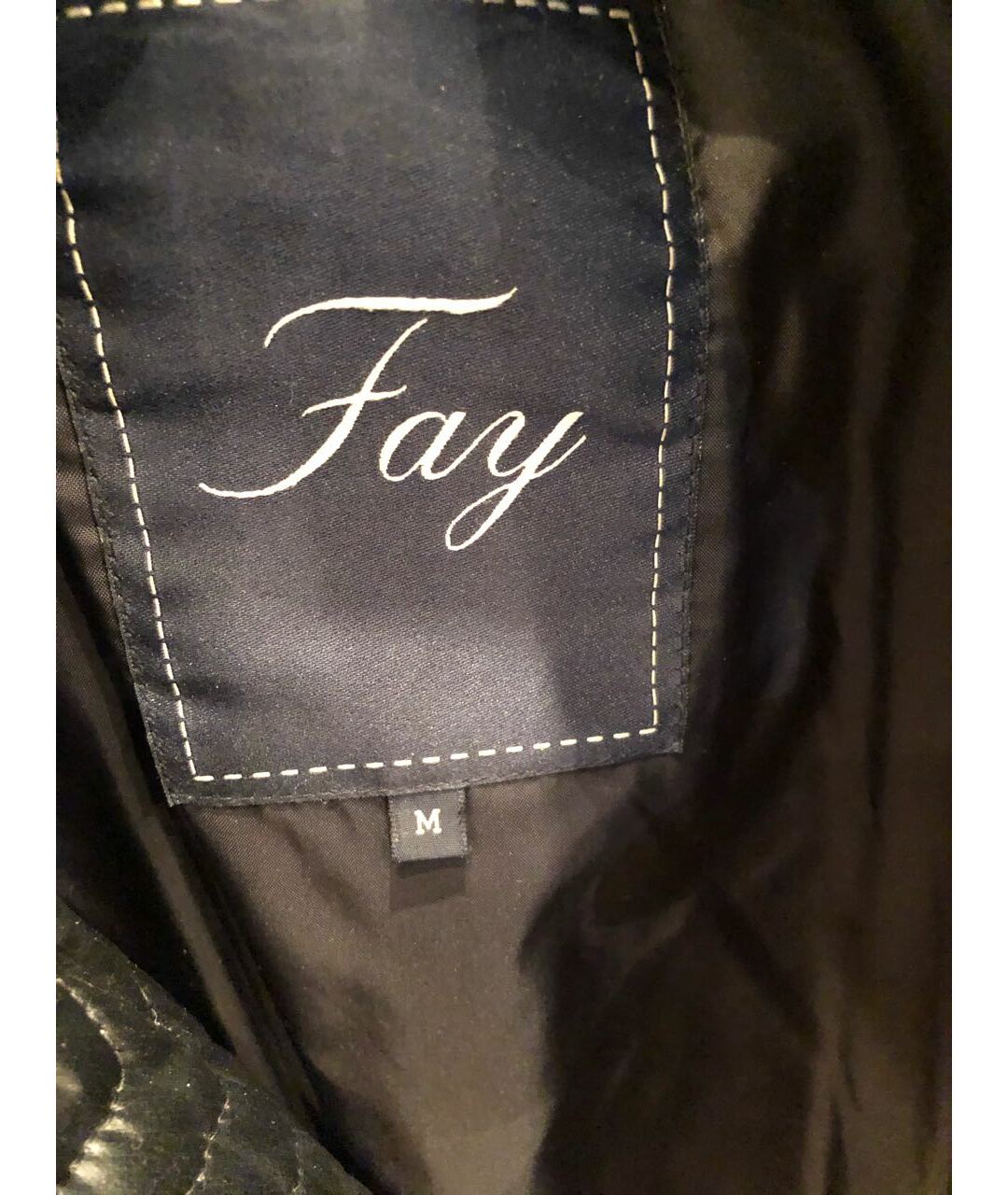 FAY Черная куртка, фото 3