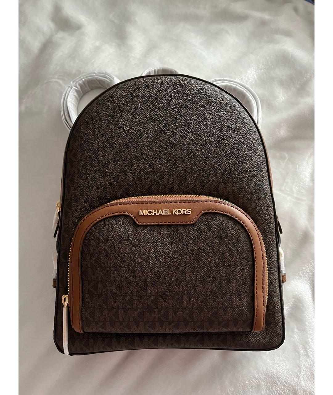 MICHAEL MICHAEL KORS Коричневый рюкзак, фото 9