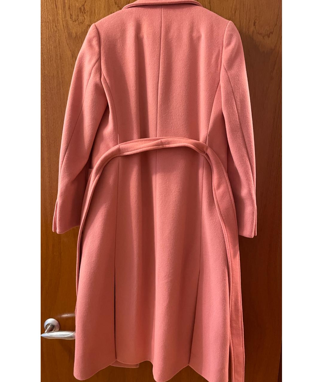 MAX&CO Розовое шерстяное пальто, фото 2