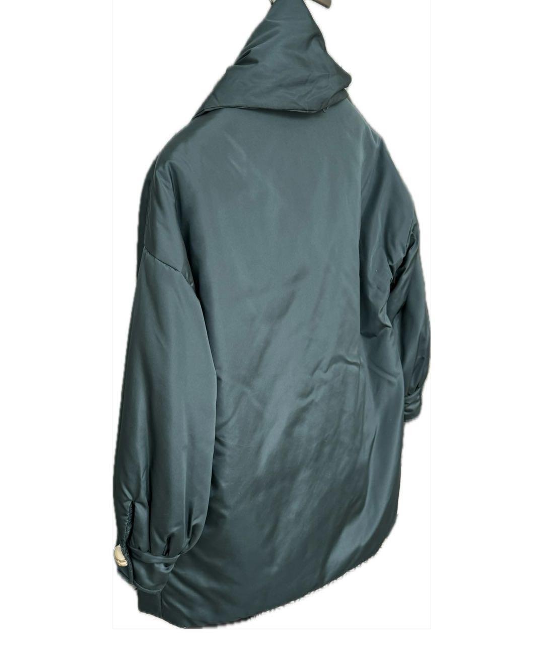 GUCCI Зеленая полиэстеровая куртка, фото 3