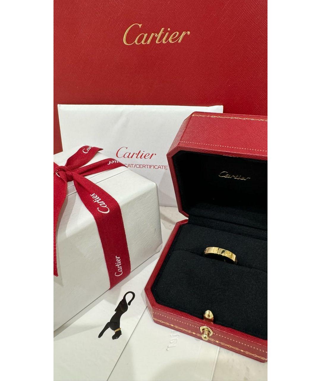 CARTIER Золотое кольцо из желтого золота, фото 3