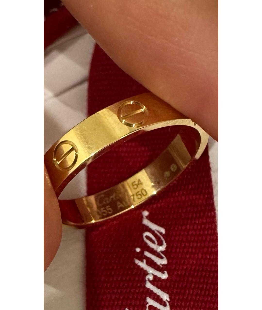 CARTIER Золотое кольцо из желтого золота, фото 4