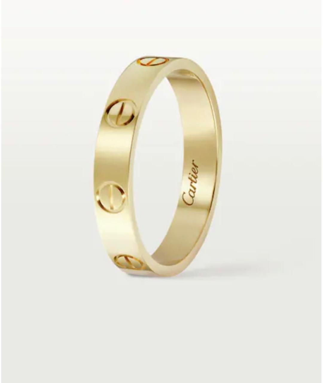 CARTIER Золотое кольцо из желтого золота, фото 2