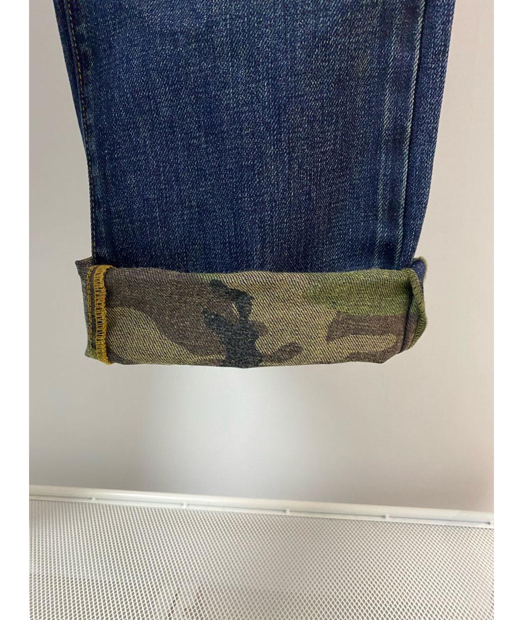 RALPH LAUREN DENIM & SUPPLY Синие прямые джинсы, фото 5